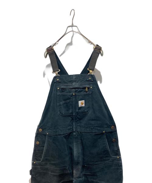 CarHartt（カーハート）CarHartt (カーハート) オーバーオール ブラック サイズ: 44×30の古着・服飾アイテム