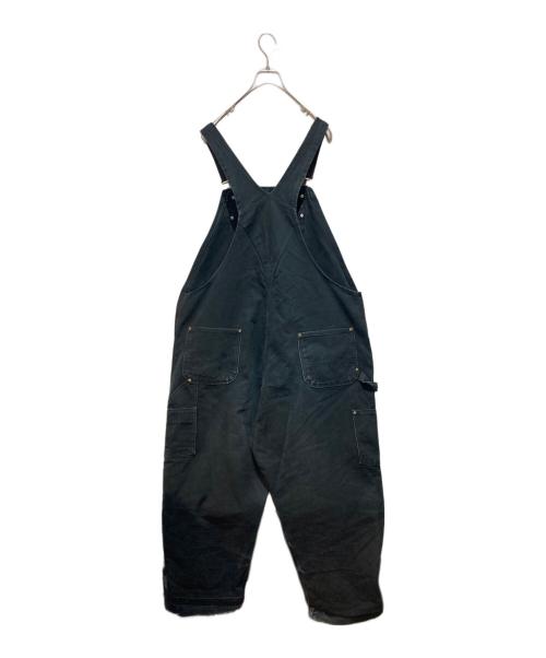 CarHartt（カーハート）CarHartt (カーハート) オーバーオール ブラック サイズ: 44×30の古着・服飾アイテム