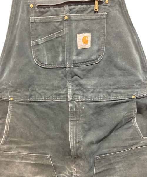 CarHartt（カーハート）CarHartt (カーハート) オーバーオール ブラック サイズ: 44×30の古着・服飾アイテム