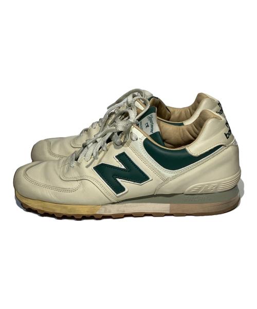 NEW BALANCE（ニューバランス）NEW BALANCE (ニューバランス) the apartment (ジ アパートメント) OU576AME ベージュ サイズ:USA9の古着・服飾アイテム