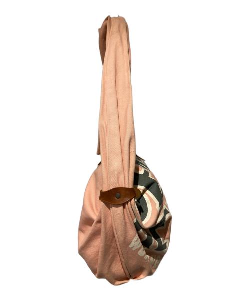 KAPITAL（キャピタル）KAPITAL (キャピタル) Canvas SNUFKIN Bag ピンクの古着・服飾アイテム