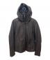 DOMENICO+SAVIO（ドメニコアンドサビオ）の古着「HOOD LETHER JACKET」｜ブラック