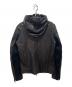 DOMENICO+SAVIO (ドメニコアンドサビオ) HOOD LETHER JACKET ブラック サイズ:44：15000円
