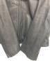中古・古着 DOMENICO+SAVIO (ドメニコアンドサビオ) HOOD LETHER JACKET ブラック サイズ:44：15000円