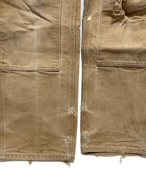 CarHartt（カーハート）CarHartt (カーハート) ダブルニーペインターパンツ ベージュ サイズ: 71cm (W28)の古着・服飾アイテム