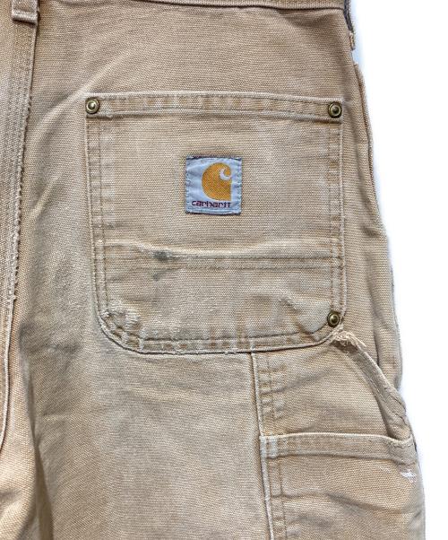 CarHartt（カーハート）CarHartt (カーハート) ダブルニーペインターパンツ ベージュ サイズ: 71cm (W28)の古着・服飾アイテム