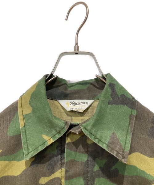 KEYIMPERIAL（キー・インペリアル）KEYIMPERIAL (キー・インペリアル) カバーオール グリーン サイズ:Sの古着・服飾アイテム