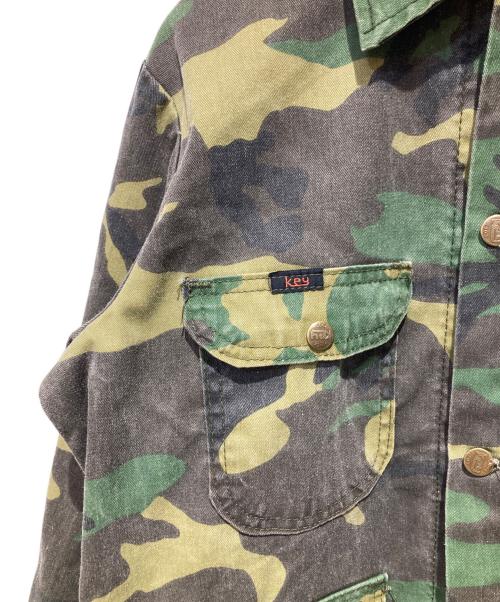 KEYIMPERIAL（キー・インペリアル）KEYIMPERIAL (キー・インペリアル) カバーオール グリーン サイズ:Sの古着・服飾アイテム