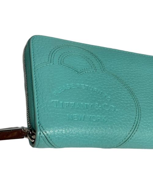 TIFFANY & Co.（ティファニー）Tiffany & Co. (ティファニー) 長財布 ブルーの古着・服飾アイテム