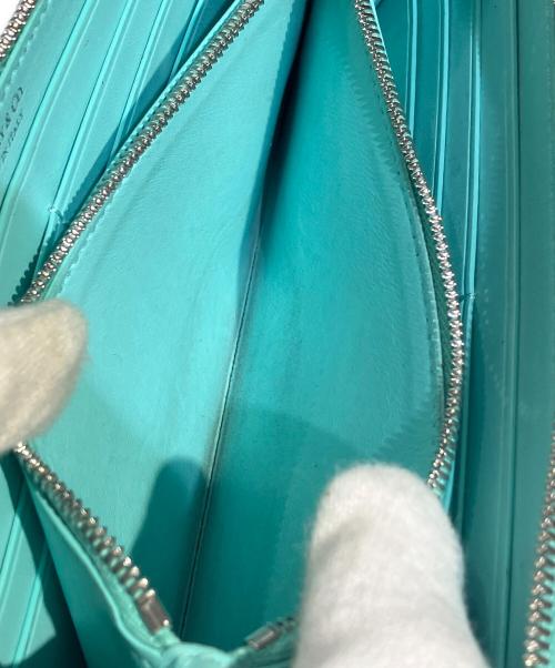 TIFFANY & Co.（ティファニー）Tiffany & Co. (ティファニー) 長財布 ブルーの古着・服飾アイテム
