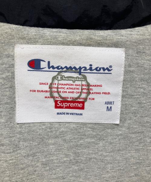 Champion（チャンピオン）Champion (チャンピオン) SUPREME (シュプリーム) トラックジャケット ブラック サイズ:Mの古着・服飾アイテム