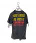 USED (ユーズド) バンドプリントTシャツ ブラック サイズ:不明：13000円