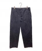 orSlowオアスロウ）の古着「SUMMER FATIGUE PANTS」｜ネイビー