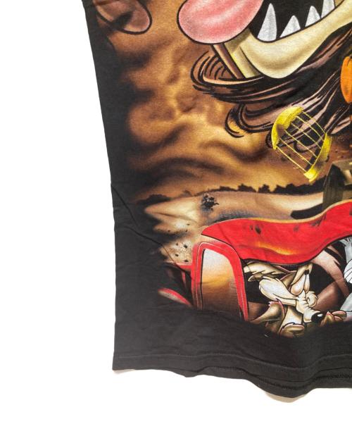 LOONEY TUNES（ルーニーチューンズ）LOONEY TUNES (ルーニーチューンズ) プリントTシャツ ブラック サイズ:Ｌの古着・服飾アイテム