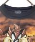 中古・古着 LOONEY TUNES (ルーニーチューンズ) プリントTシャツ ブラック サイズ:Ｌ：12000円