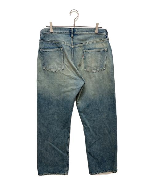 INTERIM（インテリム）INTERIM (インテリム) ヴィンテージウォッシュデニムパンツ インディゴ サイズ:6の古着・服飾アイテム