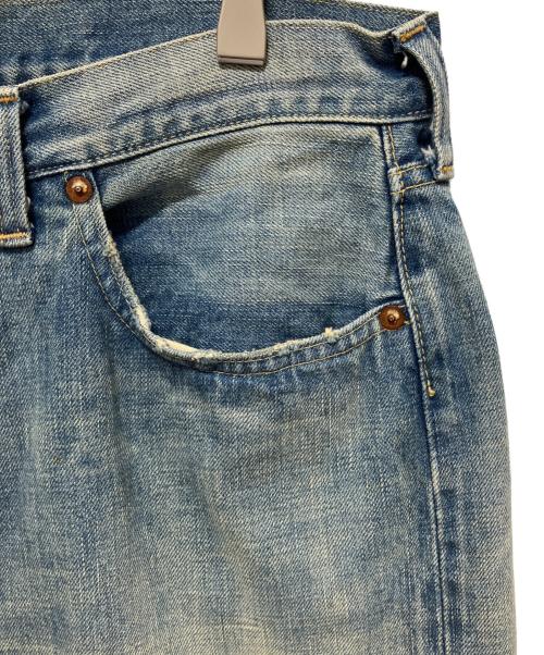 INTERIM（インテリム）INTERIM (インテリム) ヴィンテージウォッシュデニムパンツ インディゴ サイズ:6の古着・服飾アイテム