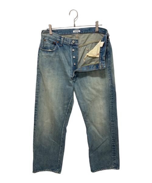 INTERIM（インテリム）INTERIM (インテリム) ヴィンテージウォッシュデニムパンツ インディゴ サイズ:6の古着・服飾アイテム