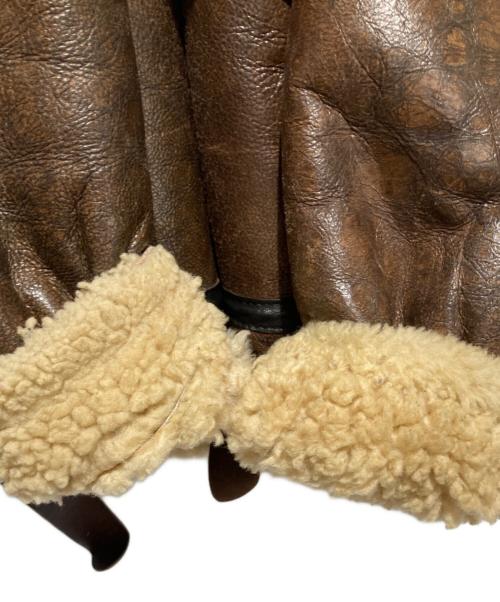 Golden Bear（ゴールデンベア）Golden Bear (ゴールデンベア) B-3 ムートンジャケット ブラウン サイズ:38の古着・服飾アイテム
