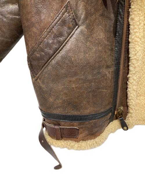 Golden Bear（ゴールデンベア）Golden Bear (ゴールデンベア) B-3 ムートンジャケット ブラウン サイズ:38の古着・服飾アイテム