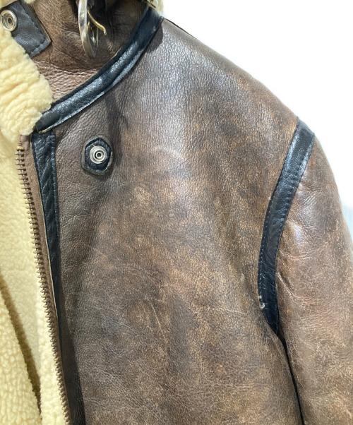 Golden Bear（ゴールデンベア）Golden Bear (ゴールデンベア) B-3 ムートンジャケット ブラウン サイズ:38の古着・服飾アイテム