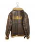 Golden Bear (ゴールデンベア) B-3 ムートンジャケット ブラウン サイズ:38：19000円