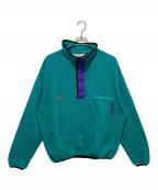 Columbiaコロンビア）の古着「90'Sプルオーバーフリースジャケット」｜グリーン