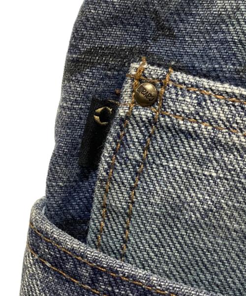 JUST CAVALLI（ジャストカヴァリ）JUST CAVALLI (ジャストカヴァリ) ナポレオンプリントデニムパンツ ブルー サイズ:31の古着・服飾アイテム