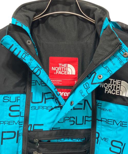 SUPREME（シュプリーム）Supreme (シュプリーム) THE NORTH FACE (ザ ノース フェイス) Steep Tech Apogee Jacket ブラック×ネイビー サイズ:Mの古着・服飾アイテム