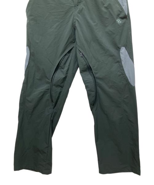 san san gear（サンサンギア）san san gear (サンサンギア) VENT PANTS グリーン サイズ:１の古着・服飾アイテム