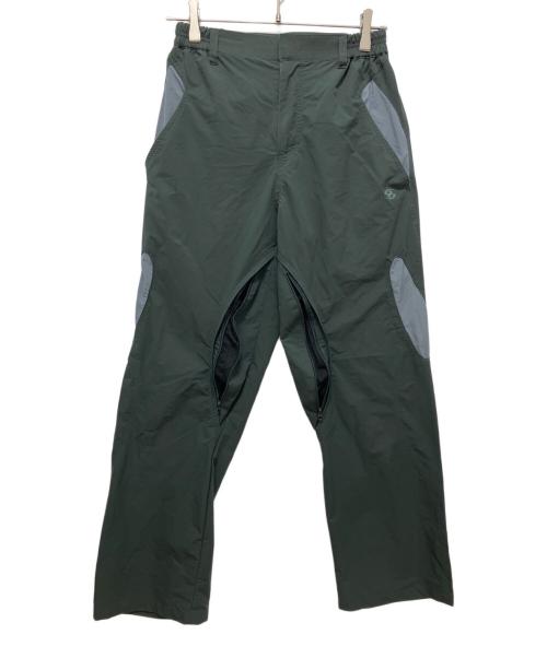 san san gear（サンサンギア）san san gear (サンサンギア) VENT PANTS グリーン サイズ:１の古着・服飾アイテム