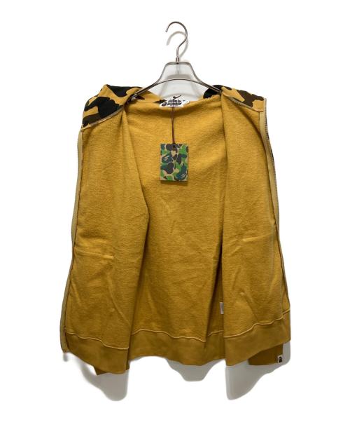 BAPE BY A BATHING APE（ベイプバイアベイシングエイプ）BAPE BY A BATHING APE (ベイプバイアベイシングエイプ) 1st Camo Shark Full Zip Hoodie グリーン サイズ:Lの古着・服飾アイテム
