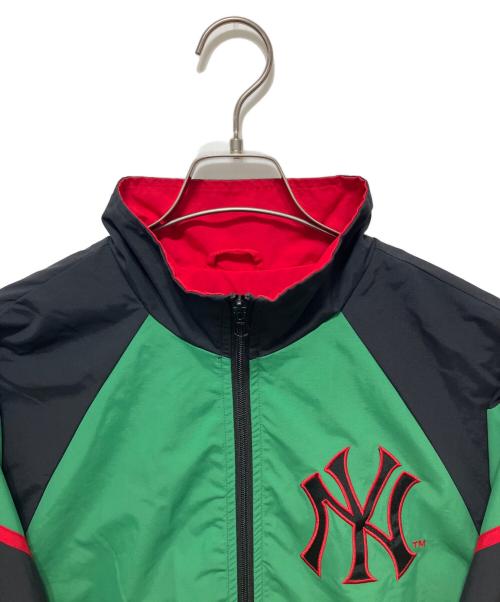 SUPREME（シュプリーム）Supreme (シュプリーム) NEW YORK YANKEES (ニューヨークヤンキース) TRACK JACKET グリーン サイズ:Mの古着・服飾アイテム