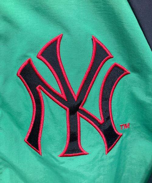 SUPREME（シュプリーム）Supreme (シュプリーム) NEW YORK YANKEES (ニューヨークヤンキース) TRACK JACKET グリーン サイズ:Mの古着・服飾アイテム