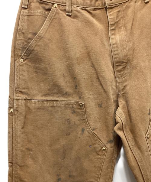 CarHartt（カーハート）CarHartt (カーハート) ダブルニーペインターパンツ ブラウン サイズ:34の古着・服飾アイテム