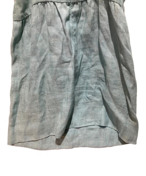 CHANEL（シャネル）CHANEL (シャネル) キャミソールワンピース グリーン サイズ:38の古着・服飾アイテム