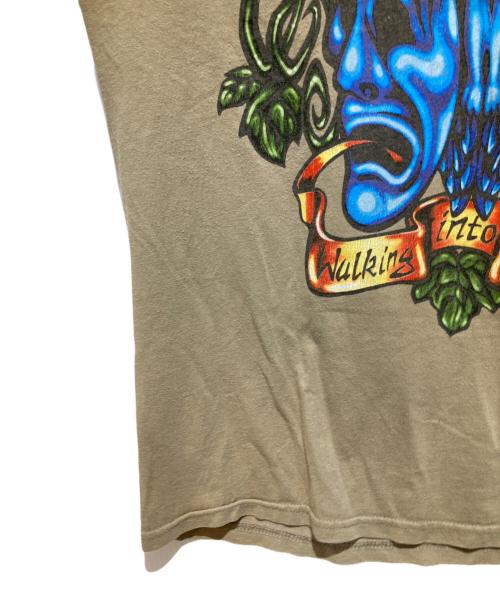 TULTEX（タルテックス）TULTEX (タルテックス) バンドTシャツ ベージュ サイズ:XLの古着・服飾アイテム