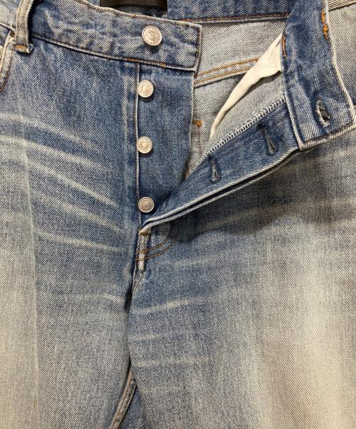 BALENCIAGA（バレンシアガ）BALENCIAGA (バレンシアガ) ブーツカットデニムパンツ インディゴ サイズ:Mの古着・服飾アイテム