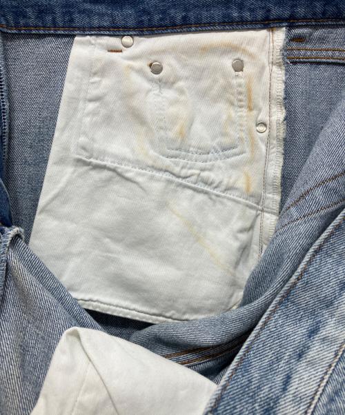 BALENCIAGA（バレンシアガ）BALENCIAGA (バレンシアガ) ブーツカットデニムパンツ インディゴ サイズ:Mの古着・服飾アイテム