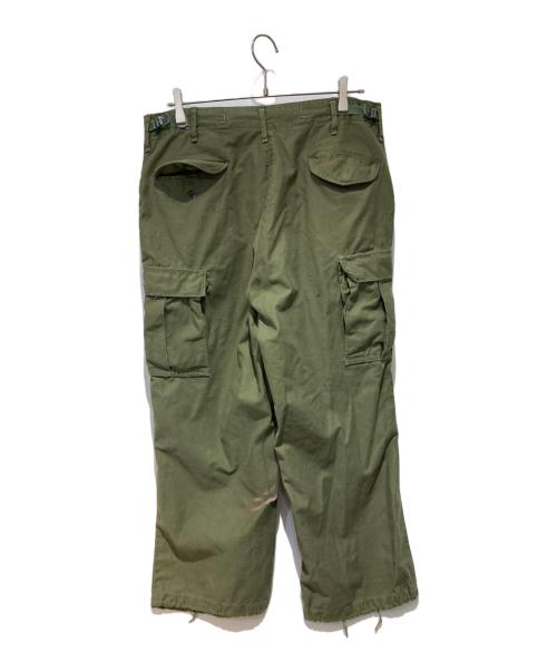 US ARMY（ユーエスアーミー）US ARMY (ユーエスアーミー) カーゴパンツ グリーン サイズ:Mの古着・服飾アイテム
