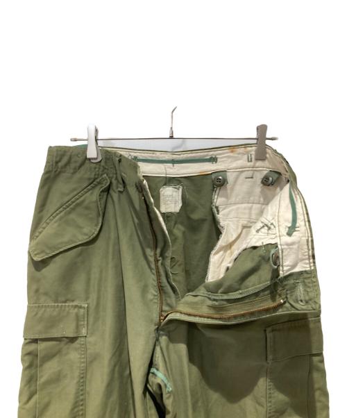 US ARMY（ユーエスアーミー）US ARMY (ユーエスアーミー) カーゴパンツ グリーン サイズ:Mの古着・服飾アイテム