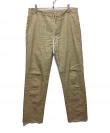 Maison Margiela（メゾンマルジェラ）の古着「Drawstring Pants」｜ベージュ