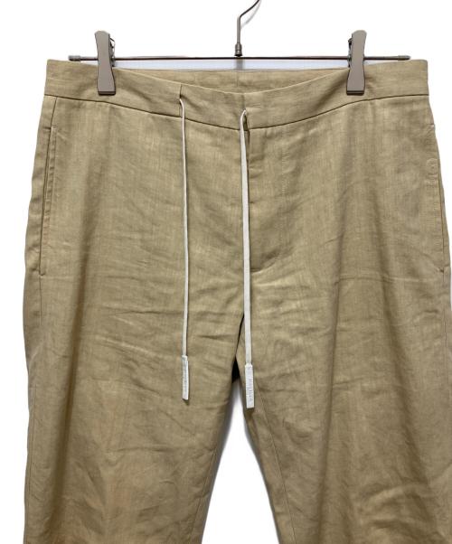 Maison Margiela（メゾンマルジェラ）Maison Margiela (メゾンマルジェラ) Drawstring Pants ベージュ サイズ:44の古着・服飾アイテム