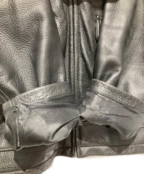 wilsons leather（ウィルソンズレザー）wilsons leather (ウィルソンズレザー) レザージャケット ブラック サイズ:Mの古着・服飾アイテム