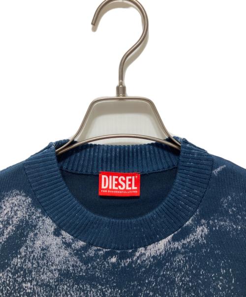 DIESEL（ディーゼル）DIESEL (ディーゼル) K-LARENCE-B KNITWEAR ネイビー サイズ:Sの古着・服飾アイテム