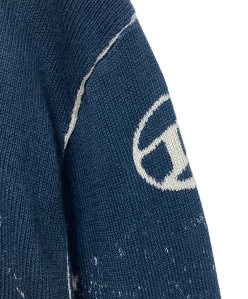 DIESEL（ディーゼル）DIESEL (ディーゼル) K-LARENCE-B KNITWEAR ネイビー サイズ:Sの古着・服飾アイテム