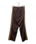 jieda (ジエダ) 5 STRIPE JERSEY PANTS ブラウン サイズ:SIZE 1：9000円