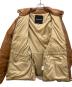中古・古着 A BATHING APE (アベイシングエイプ) PEEL SLOWLY AND カウレザーダウンジャケット ブラウン サイズ:M：100000円