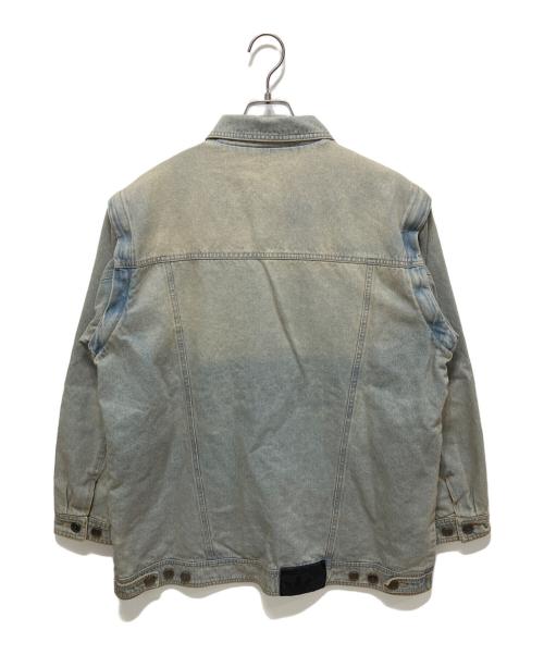 adidas（アディダス）adidas (アディダス) ディレニウム シーズン3 2Way デニム シャツジャケット インディゴ サイズ:XL 未使用品の古着・服飾アイテム