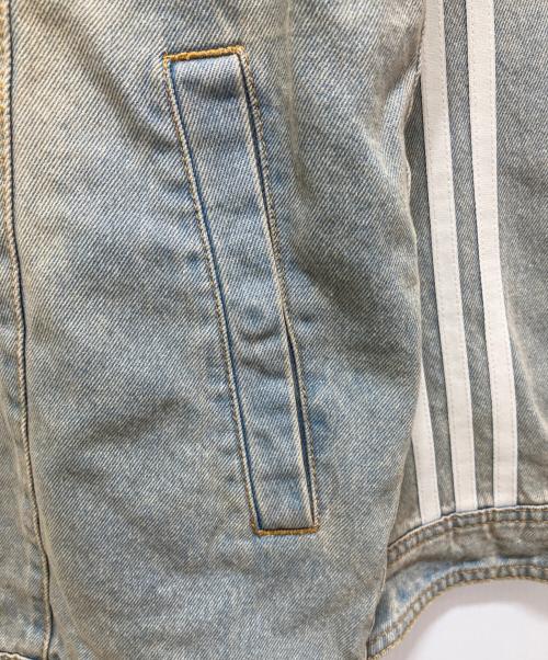 adidas（アディダス）adidas (アディダス) ディレニウム シーズン3 2Way デニム シャツジャケット インディゴ サイズ:XL 未使用品の古着・服飾アイテム
